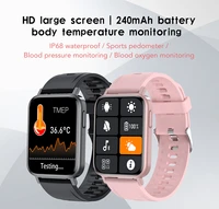 new t10pro men smart bracelet heart rate blood pressure body measurement 1 65 inch waterproof smart women sports watch