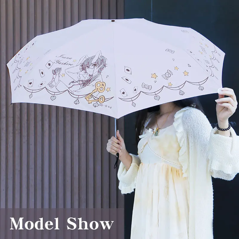 К Проект Аниме Зонтик дождя женщин анти УФ манга роль Yata Misaki Isana Yashiro KINGS модель