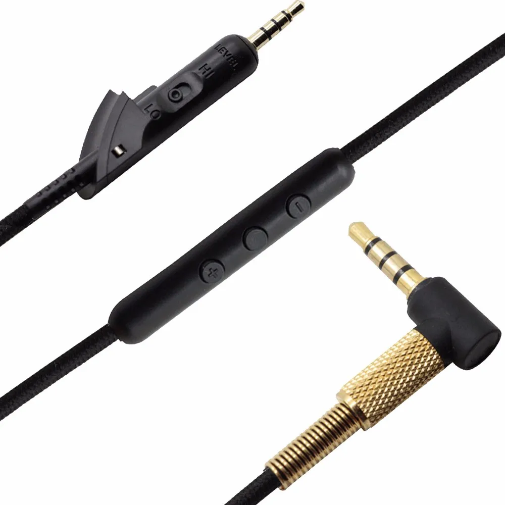 Кабель удлинитель в нейлоновой оплетке для наушников Bose QC15 QC2|Аксессуары