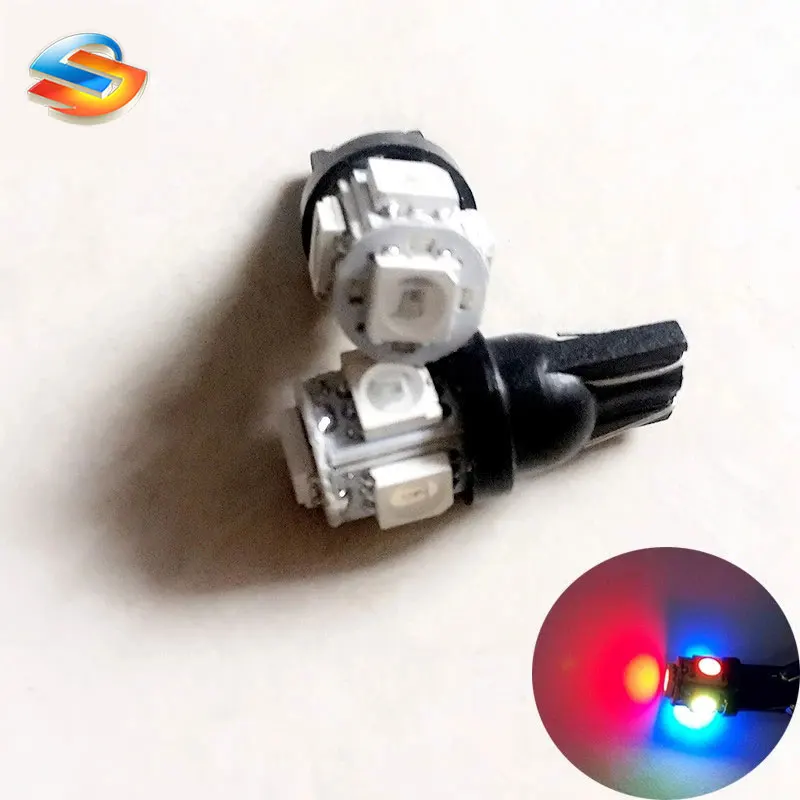 2 шт. автомобильные лампы для чтения T10 194 168 W5W 5050|car reading light|car lightflash car light |