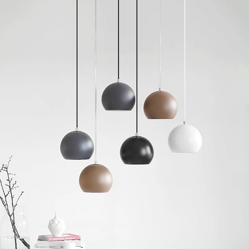 Скандинавская Датская Современная комбинированная люстра с одной головкой