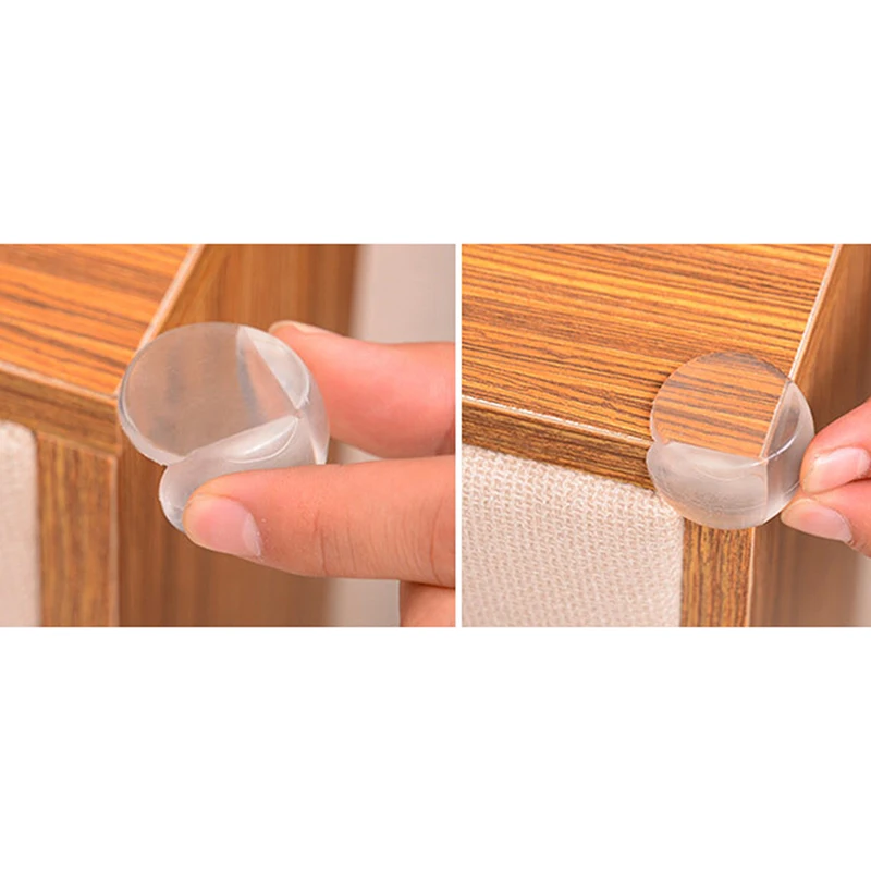 

12Pcs Child Baby Safety Silicone Protector Table Corner Edge Protection Cover Children Anticollision Edge & Corner Guards