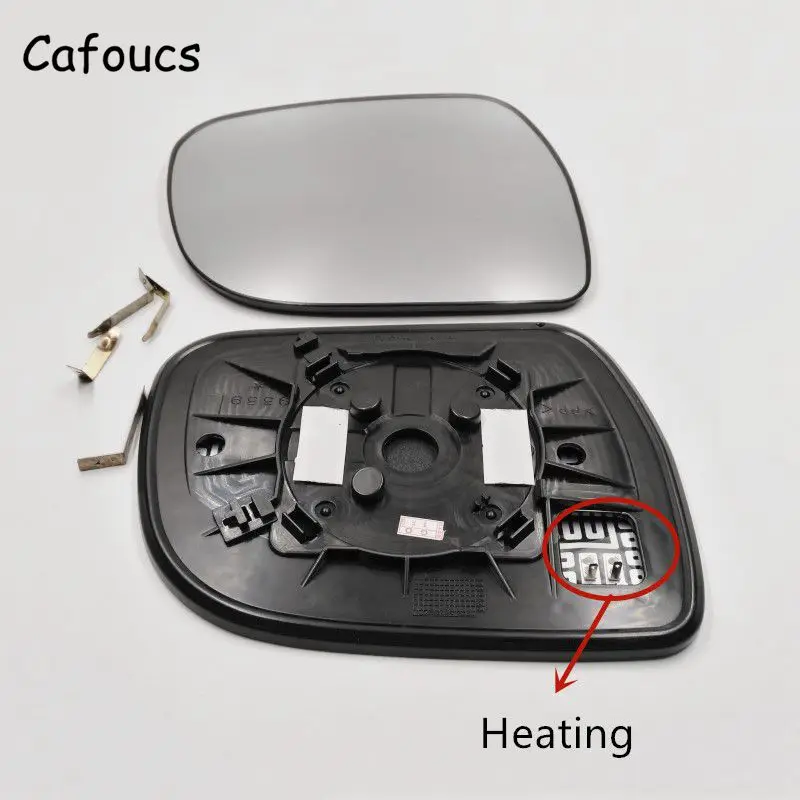 Нагревательное зеркало Cafoucs для Toyota Highlander 2007 2008 2009 2013 стекло зеркала заднего вида