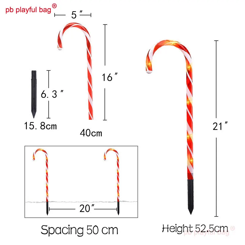 PB игривая сумка рождественский подарок одно сопротивление десять горлышек лампа