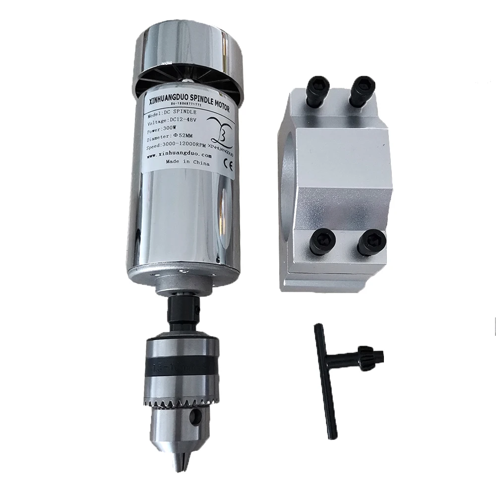 С воздушным охлаждением 0 3 кВт DC48V12000RPM CNC spindleMotor Kit сверлильные головки шпинделя/300
