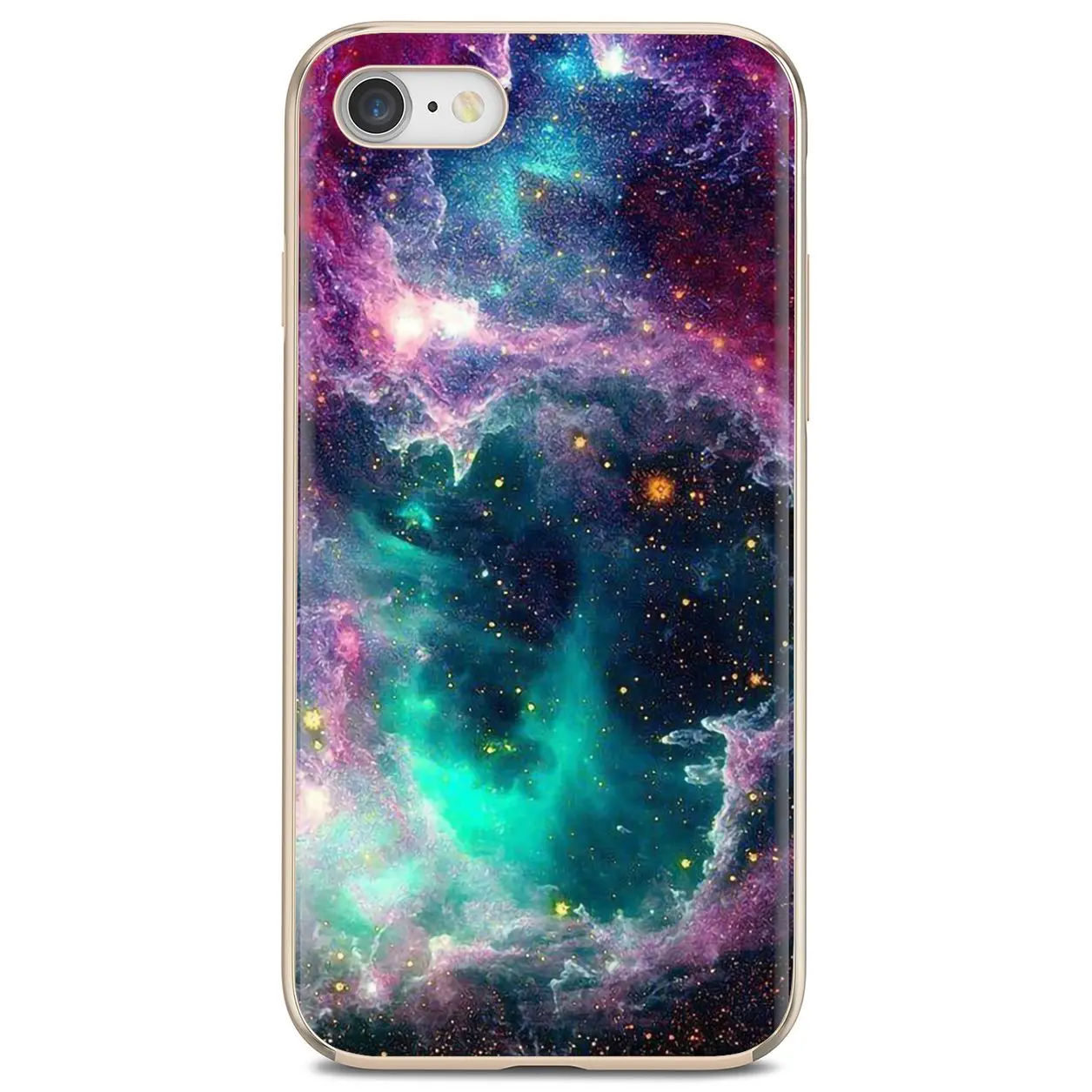 Силиконовый чехол с красочным пространством для galaxy universe Huawei Y6 Y5 2019 Xiaomi Redmi Note 4 5 6 7