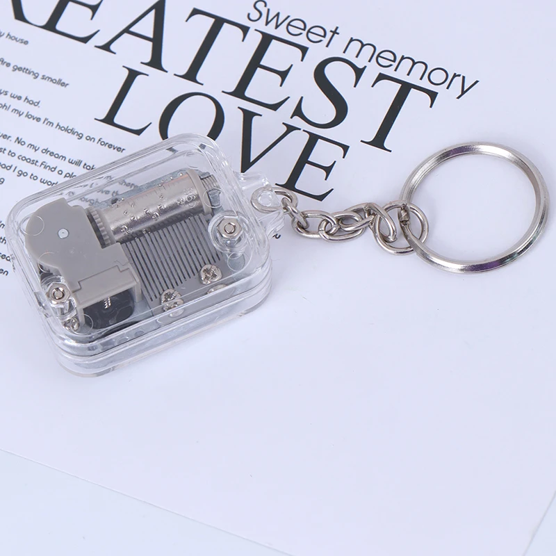 1PC Music Box Movement DIY Play Set Mechanical Metal Boxes Clockwork Keychain Gift Home Decor | Дом и сад