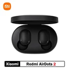 Беспроводные наушники Xiaomi Redmi AirDots 2 AirDots Bluetooth 5,0 Mi Ture беспроводные наушники-вкладыши стерео бас управление ии