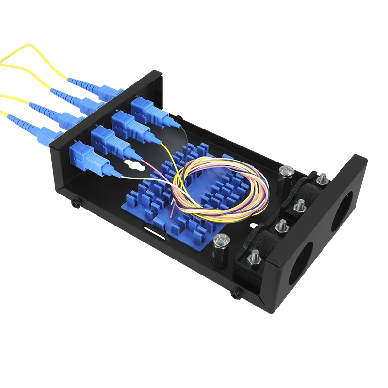 4-портовая оптоволоконная коммутационная панель UPC/APC Настольная волоконная