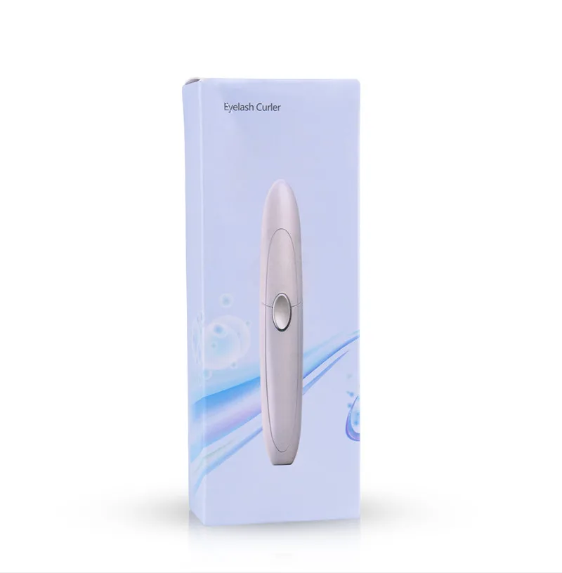

CkeyiN Mini Electric Heated Eyelash Curler Long Lasting Heated Eyelashes Curling Makeup Tool Applicator USB Rechageable Brush