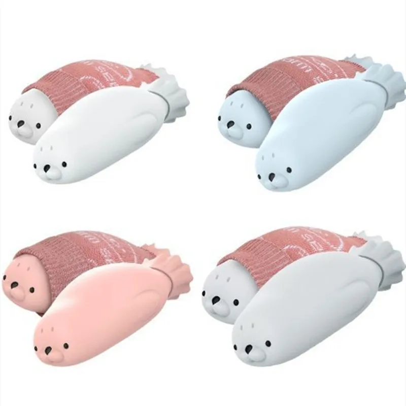 

450ml Hot Water Bags Silicone Seal Mini Hot Water Bottles Girls Pocket Winter Hand Warmer Hot Water Bottle Pain Relief Hand Feet