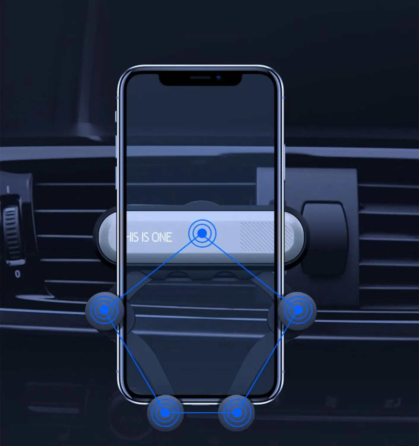 Car accessories Gravity Support Phone Holder For Phaeton Phideon Variant Touran Beetle T-Cross T-Roc Atlas Amarok Tarok MOIA |