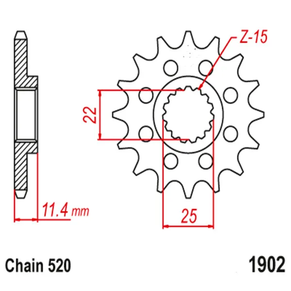 Передняя звездочка для мотоцикла KTM 660 rally 350 400 620 600 640 LC4 Enduro MX EGS 690 Duke 625 SMC 520 |
