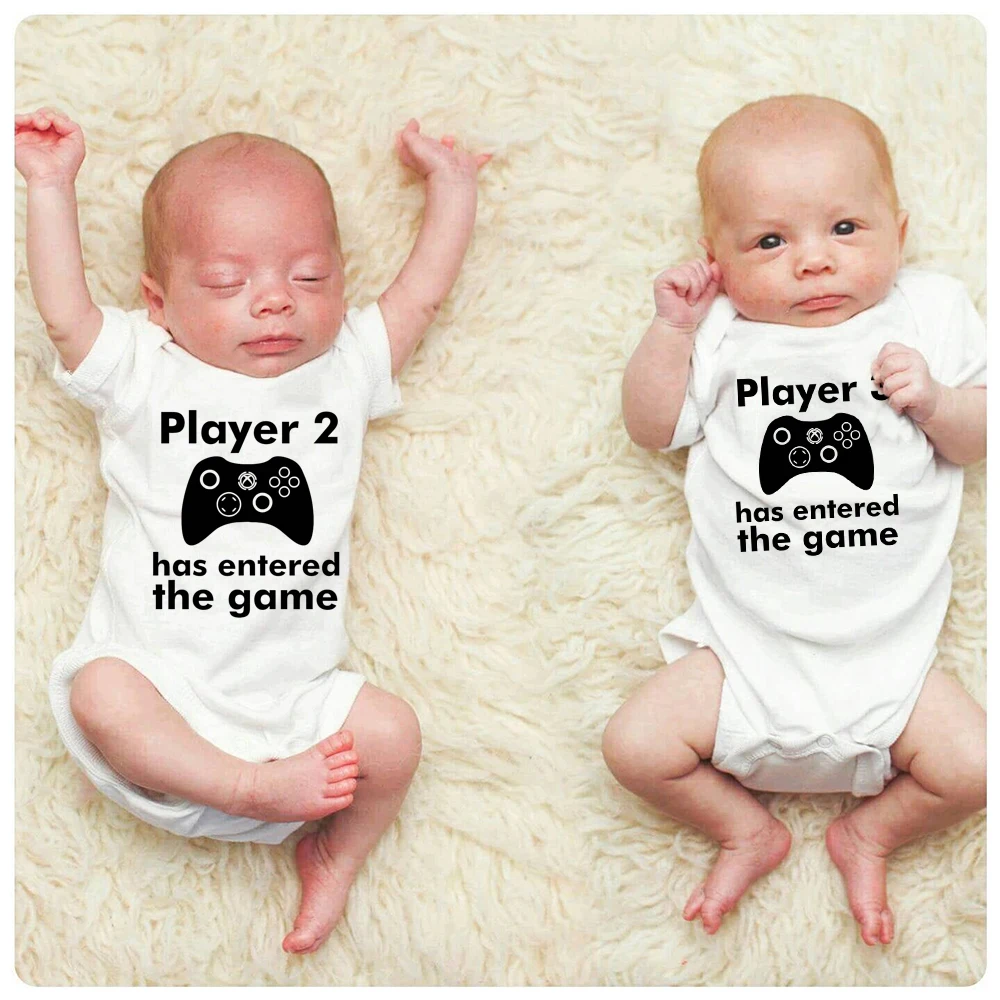 Детский игровой комплект для 2 игроков Twin Baby s Player 3 детских костюма близнецов