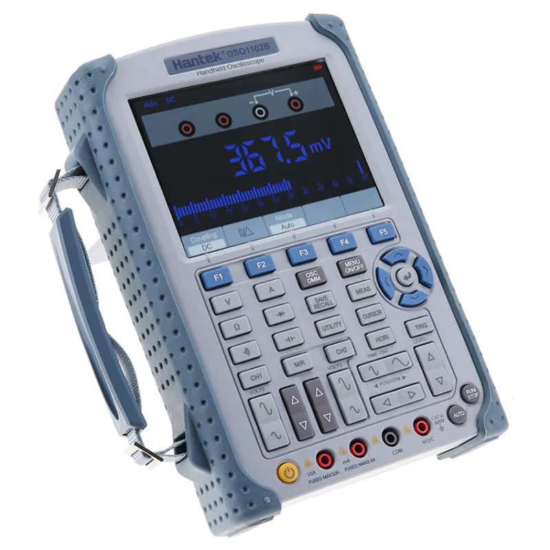 Цифровой Ручной осциллограф Hantek DSO1102B USB 100 МГц 2 канала 1 Гвыб/с 6000