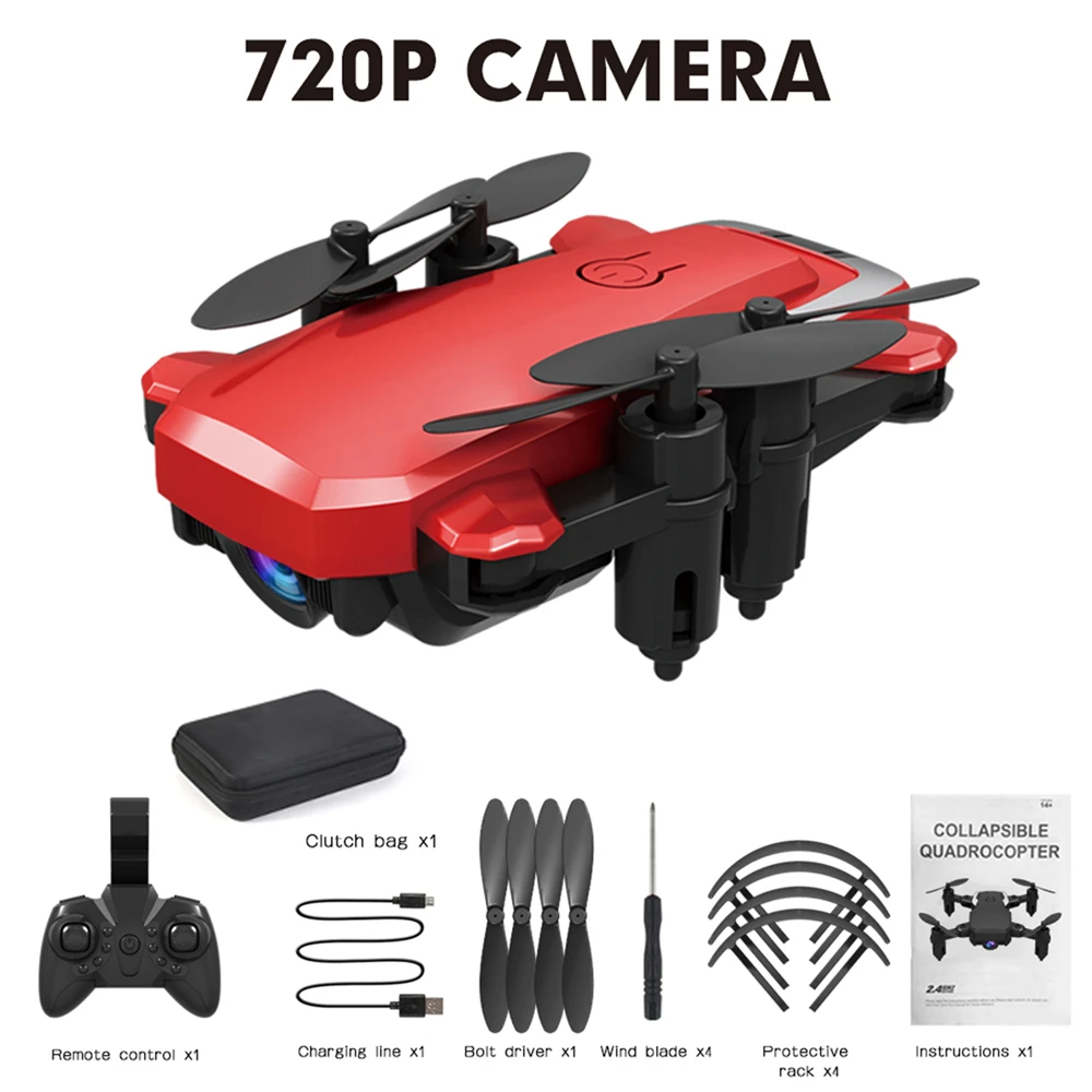 

HJ03 Foldable Quadcopter Drone WIFI FPV 720P/1080P/4K HD Camera Mini RC Drone Aerial Photography Aircraft Toy