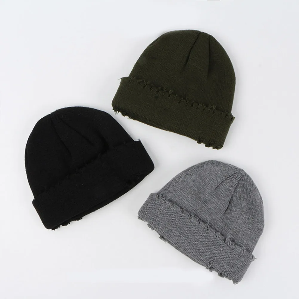 

Unisex Knitted Slouchy Beanie Hat Winter Warm Fashion Baggy Skull Cap Gifts HSJ88