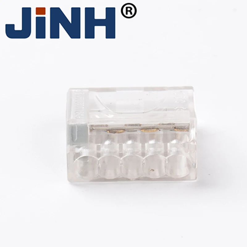 2/3/4/5 Pole Wire Connector Push-in Terminal Block Universal Fast Wiring Cable Connectors For Connection | Обустройство дома