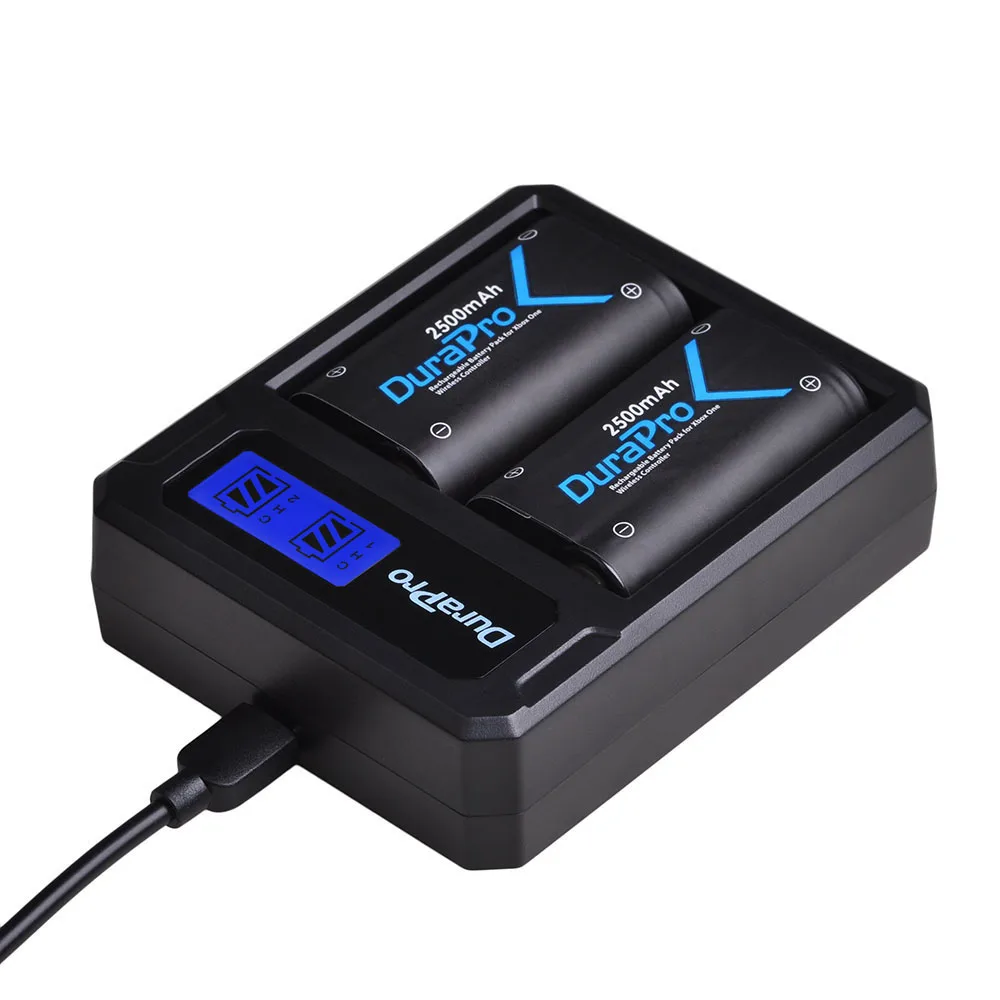 2x2500mAh аккумулятор для Xbox One / S/Xbox X/Xbox Элитные беспроводные контроллеры геймпады +