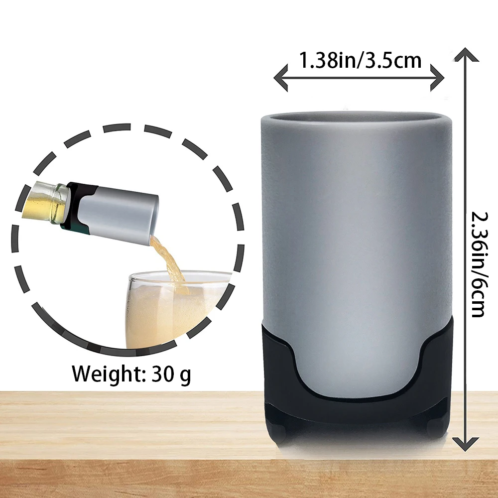 

1PC Portable Household Bottle Beer Foamer Foam Maker Bubbler Foam Machine Outdoor Party Beer Bubbler For Canned Bottled Beer