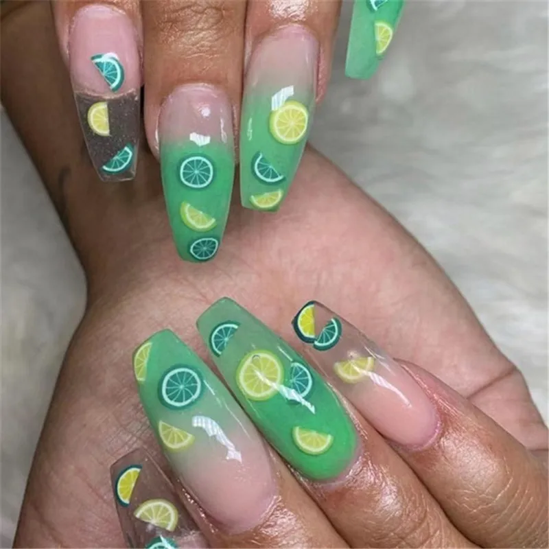 12Box/Set Mixed Fruits Flowers Heart Xmas Shape Nail Art Decoration Nail DIY Crafts 3D Jewelry for Nail Polish Tools