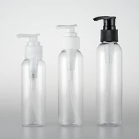 120ml 150ml 200ml x 30 empty clear plastic bottles with screw lotion pump washing lotion dispenser pet containers liquid soap