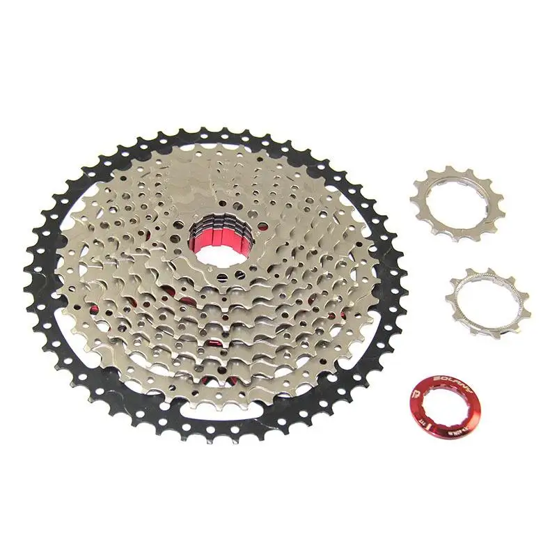 

MTB Bike Cassette 10 Speed 50T Freewheel Steel Bicycle Flywheel Sprocket Ratio Compatible Parts