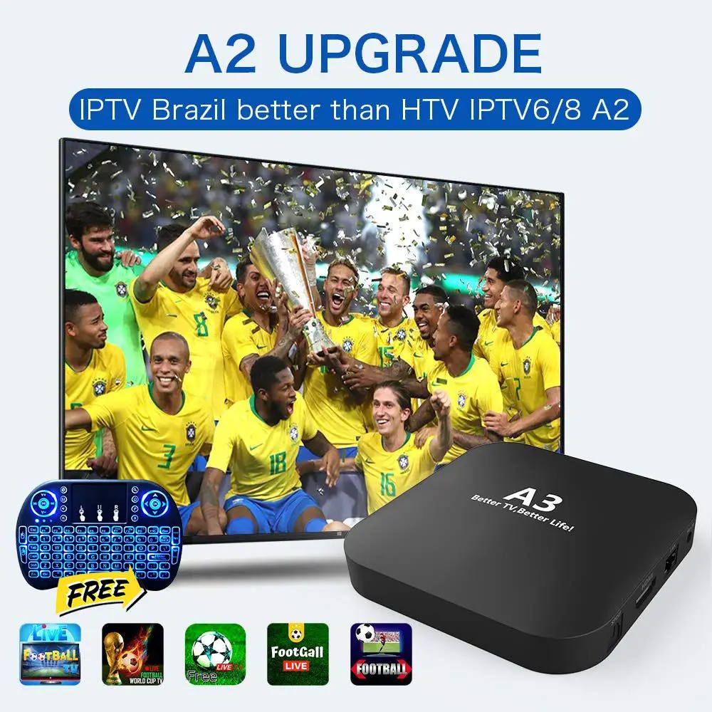 A3 A2 Latest Update IPTV brasil Portuguese Version htv 5 htv6 A Mais Nova Caixinha Brasileiro Com Mais De 200+ Popular Vi