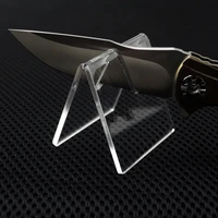 10pcs tool display stand knife holder acrylic folding knife holder storage tool place the small knife holder knife display