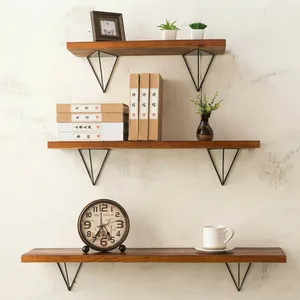 2pcs stainless steel triangle bracket durable wall shelf support frame wrought iron decoration easy to install storage rack free global shipping