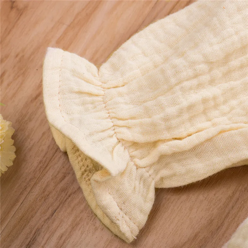 Pudcoco/кружевной комбинезон принцессы для новорожденных хлопковый и льняной с