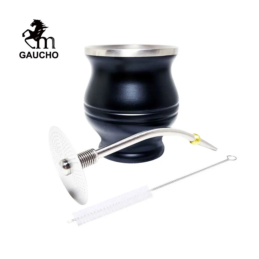 Наборы хакеров Gaucho Yerba Mate 1 шт./лот нержавеющая сталь можно снять чайные корзины в