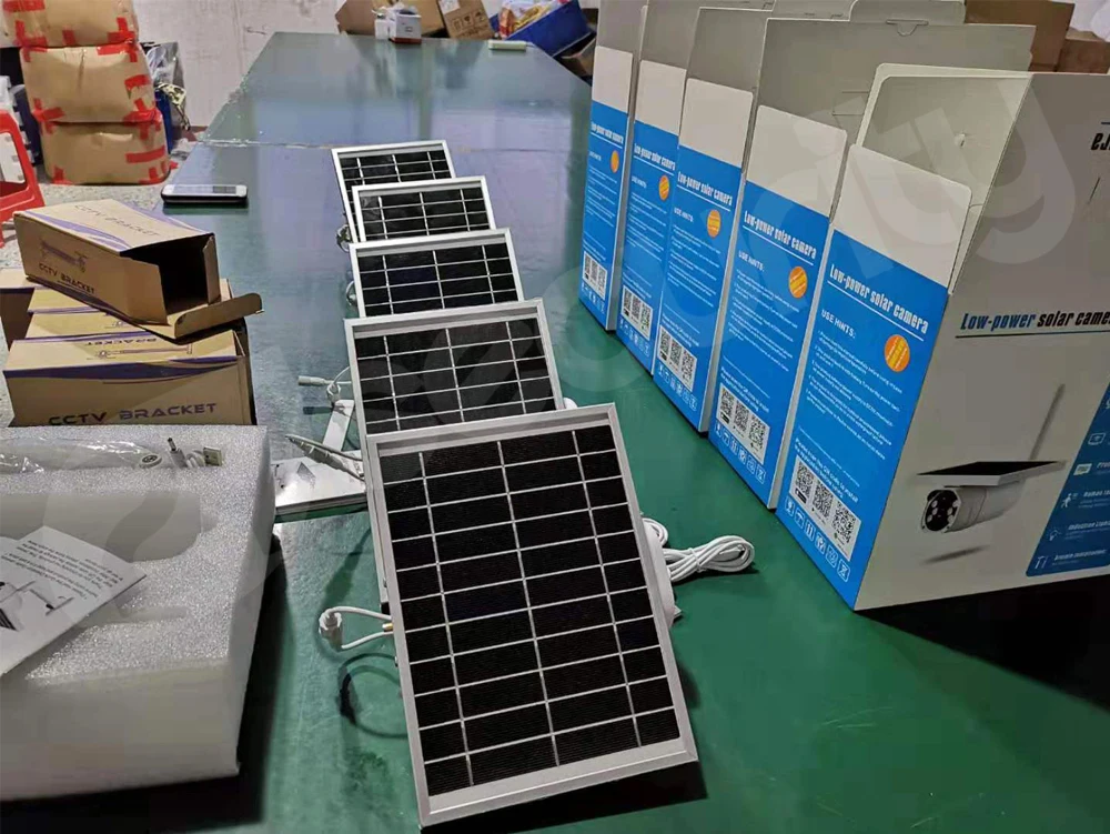 1080P Solar Power 4G SIM Card IP Camera Outdoor IP67 PIR Detect Dual Light Video Surveillance Security Wireless Battery Camera