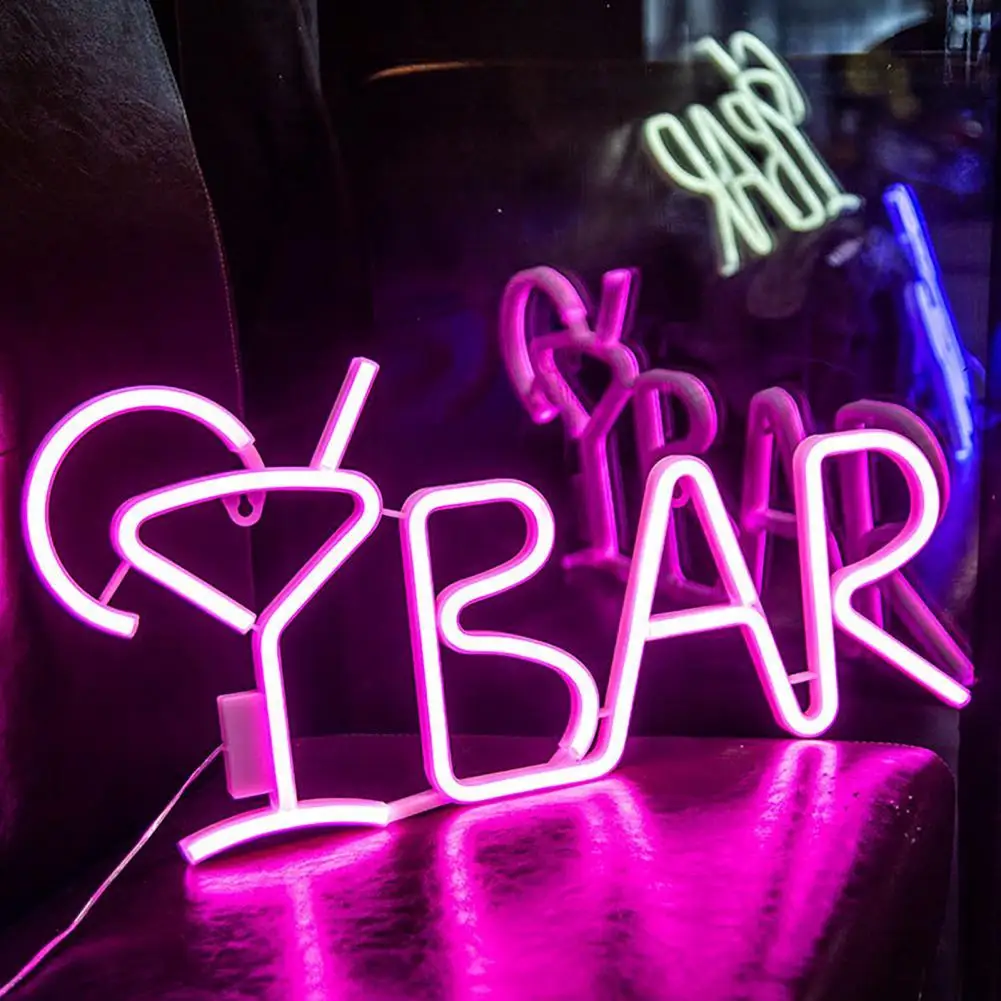 Светодиодная балка неоновая вывессветильник для бара KTV декор закусок магазина