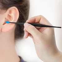 1pc ear wax remove tool ear pick cleaning tools portable multi function ear wax pickers steel earpick wax remover