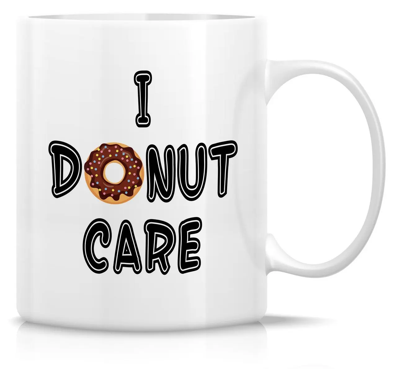 Забавная кружка I Don't Donut Care 11 Oz керамические кофейные кружки|Кружки| |