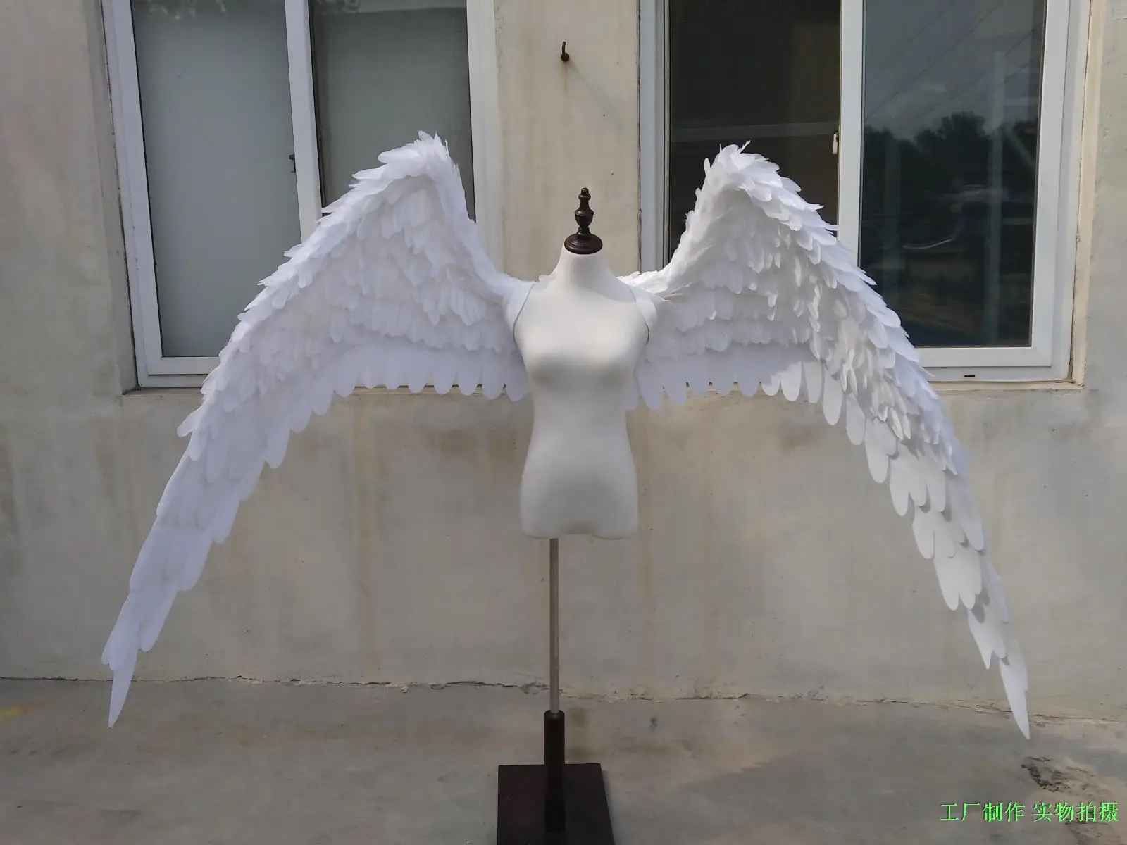 

Белый элегантный креативный костюм для косплея Крылья Ангела реквизит характерное интерьерное украшение стены вечевечерние перо крыло