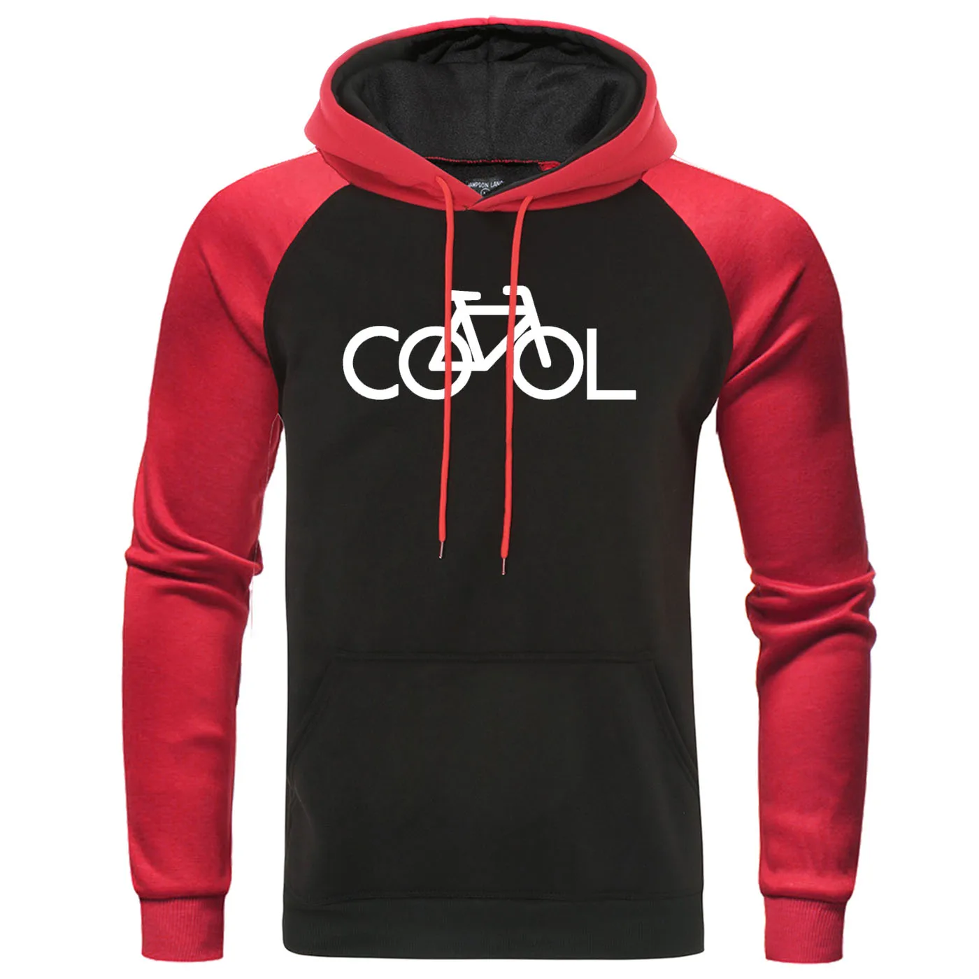 Мужская толстовка с капюшоном Bike It's Cool брендовая теплая уличная для отдыха
