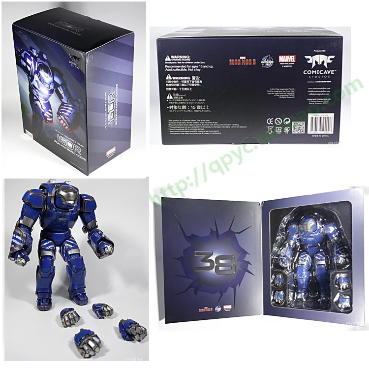 Экшн-фигурка Comicave1:12 ЖЕЛЕЗНЫЙ ЧЕЛОВЕК Марк доспех Igor Mk38 Mk21 Mk23 Mk25 MK26 Mk30 Mk33 Mk40 модель