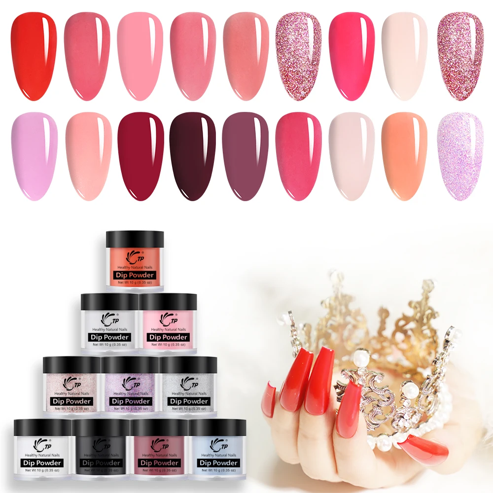 Погружной порошок серии красных натуральных сухих порошков градиентные