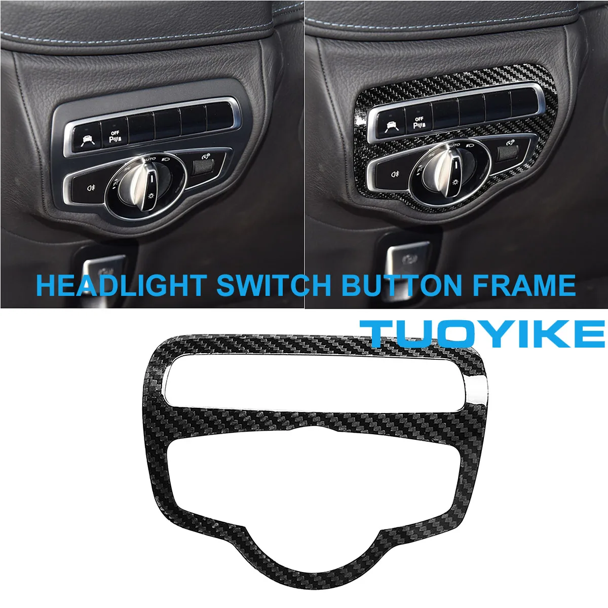 

Автомобильный Стайлинг из натурального углеродного волокна Передние колонны A защитный чехол отделка панели стикер для Mercedes BENZ W464 G63 G500 G550 2019-2020