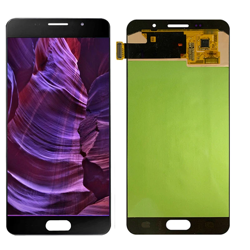 ЖК дисплей Super AMOLED для Samsung A5 2016 A510 с цифровым преобразователем сенсорный экран в