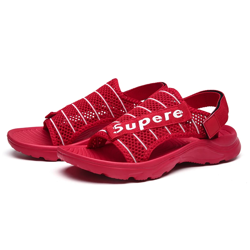 

Сандалии-гладиаторы мужские резиновые, пляжные шлепанцы в римском стиле, модные тапочки, размер 46, лето 2020