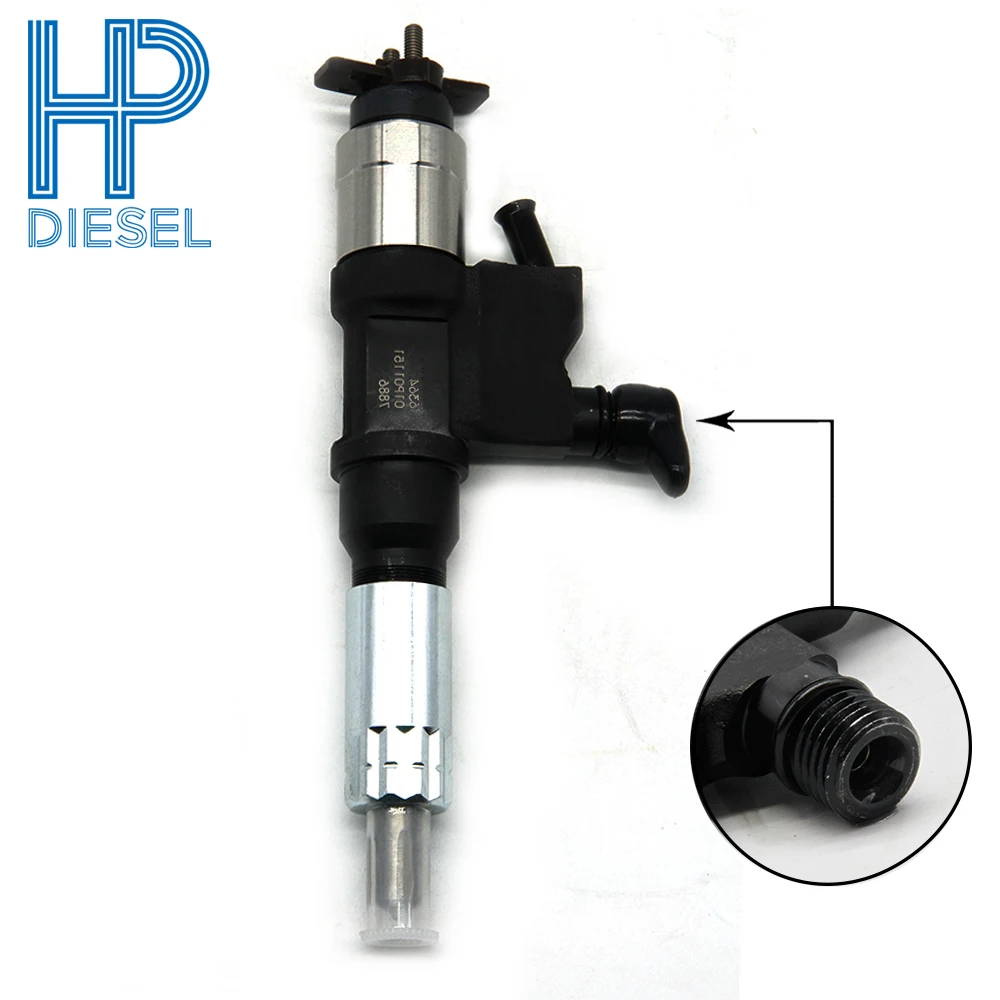 Common rail injector 095000-6364 for Denso diesel fuel Injector 6363 with high quality suit Mitsubishi L200 valve 1211814 | Автомобили и