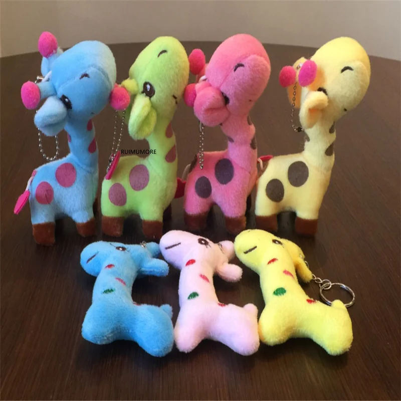 Мягкая игрушка Жираф 8 12 см плюшевая кукла маленький брелок подвеска|plush toy doll|plush