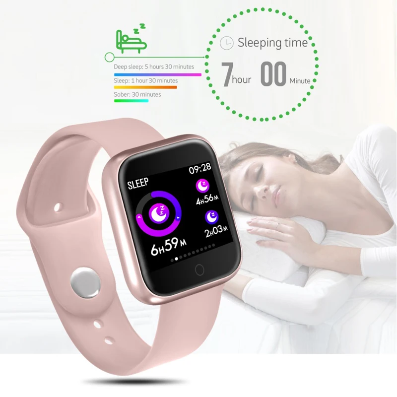 Смарт-часы мужские водонепроницаемые с пульсометром и фитнес-трекером |