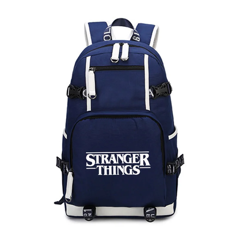 

Stranger Things Backpack Women Men Casual Travel Bags Large Laptop Backpack Student School Travel Shouler Mochila back to school