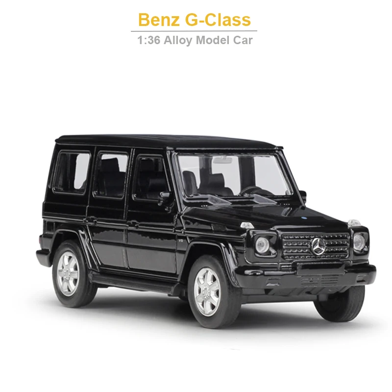 

1/36 Benz G-Class металлические игрушки из сплава, Металлическая Автомобильная игрушка, черный автомобиль из сплава, подарок на день рождения для м...