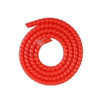 scooter line spiral color change tube protector 1m length winding tubes for xiaomi m365 pro accessories red
