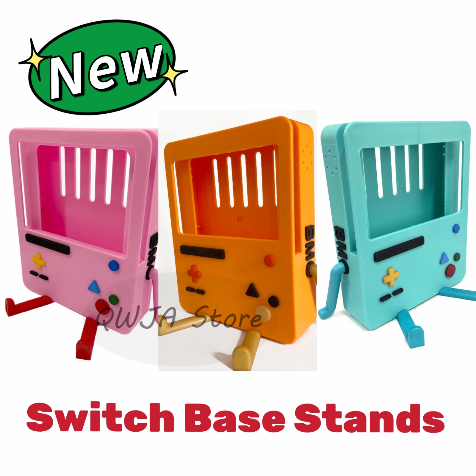 Soporte de almacenamiento para juegos de Control, Base de carga port&aacute;til para Nintendo Switch, soporte para accesorios-0